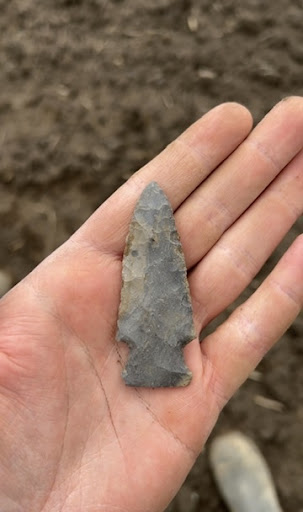 Clovis point found in southern Ohio